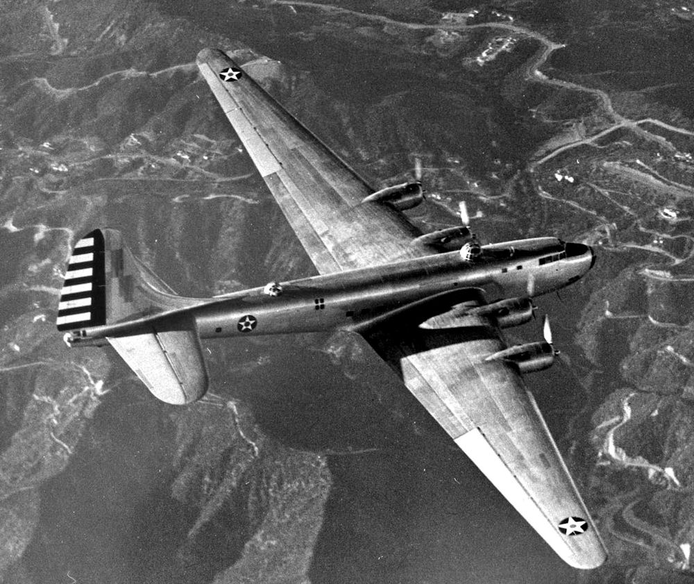 Douglas XB-19 over California