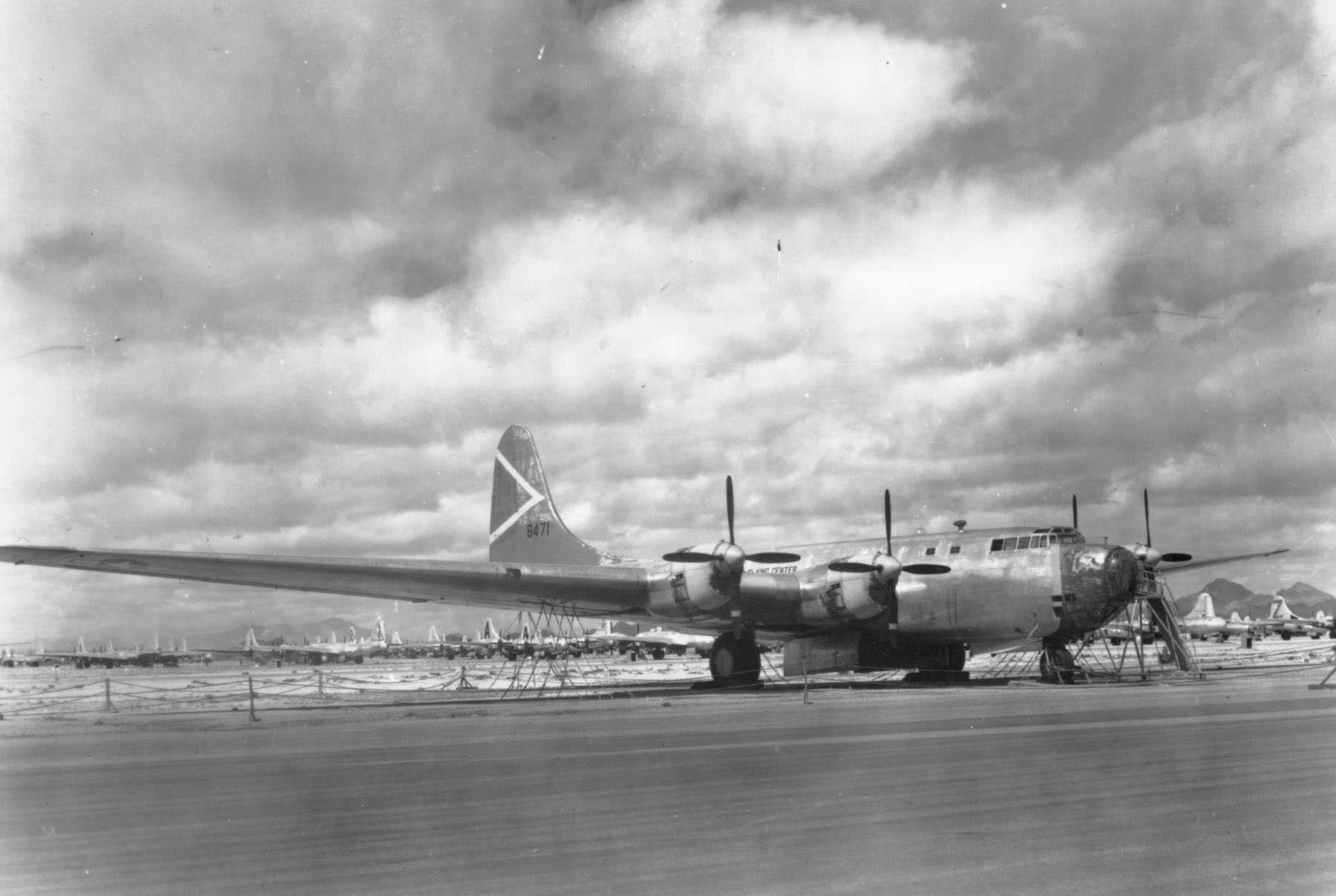 Douglas XB-19A at Davis-Monthan Air Force Base, Ariz., before being scrapped