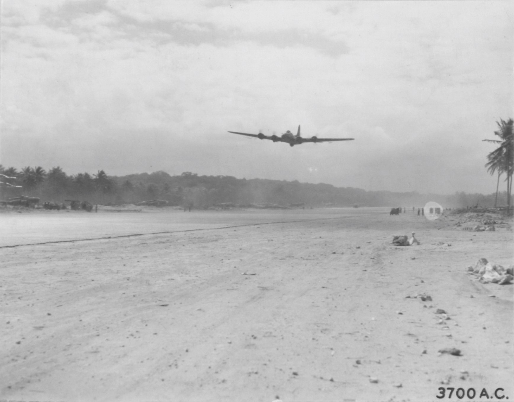 Takeoff from the Solomons