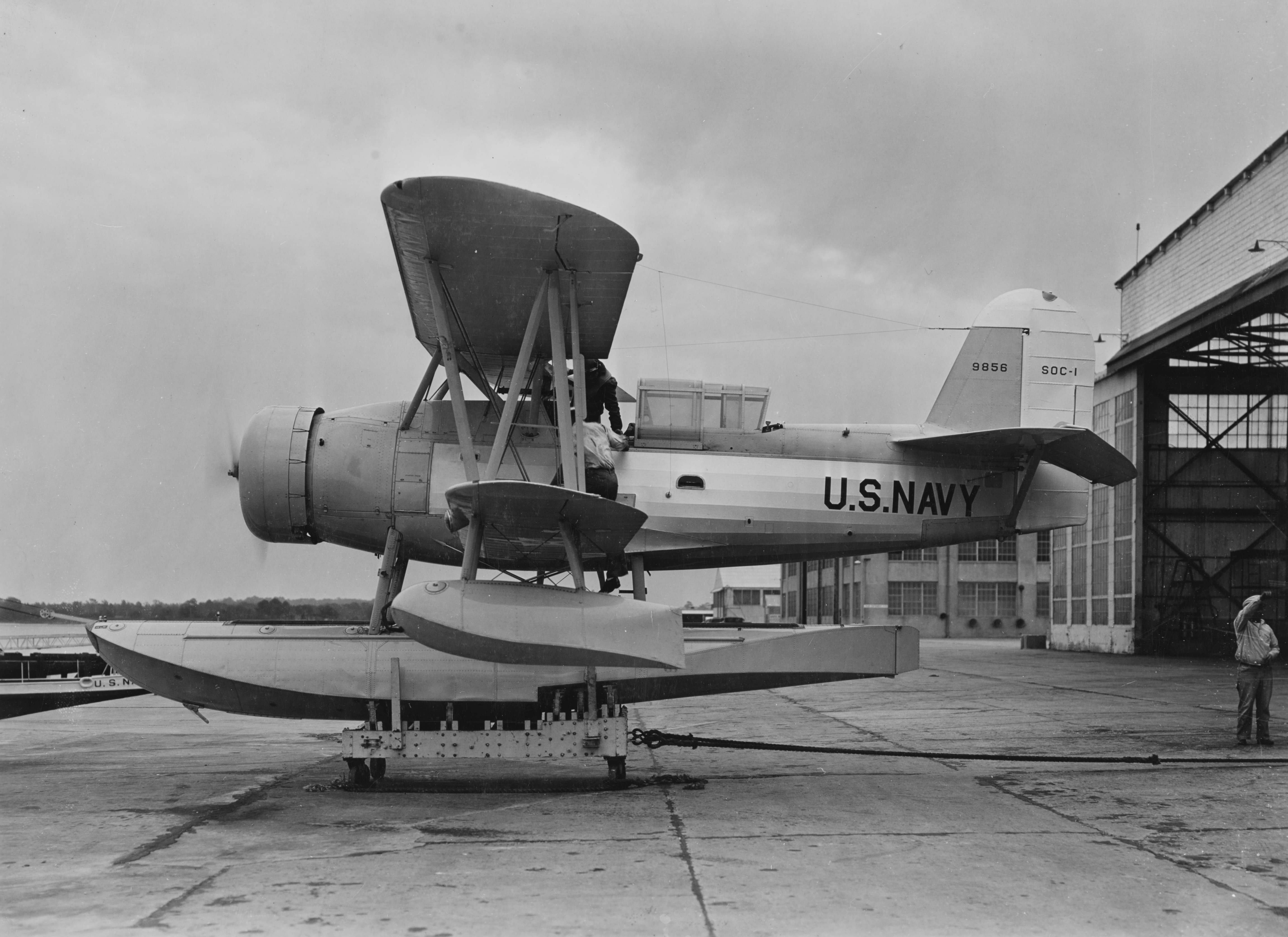 Curtiss SOC-1 Scout-Observation plane