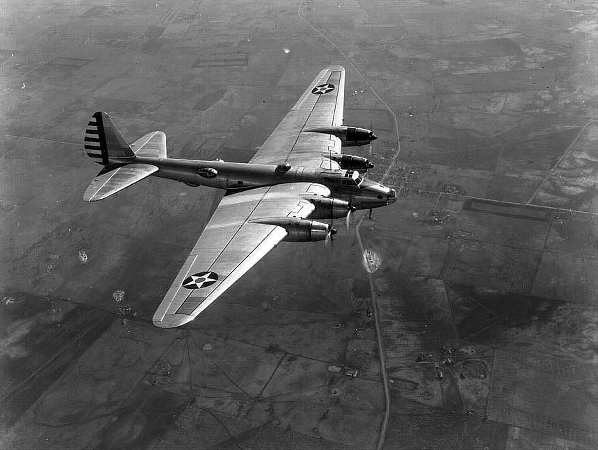 XB-15 in Flight