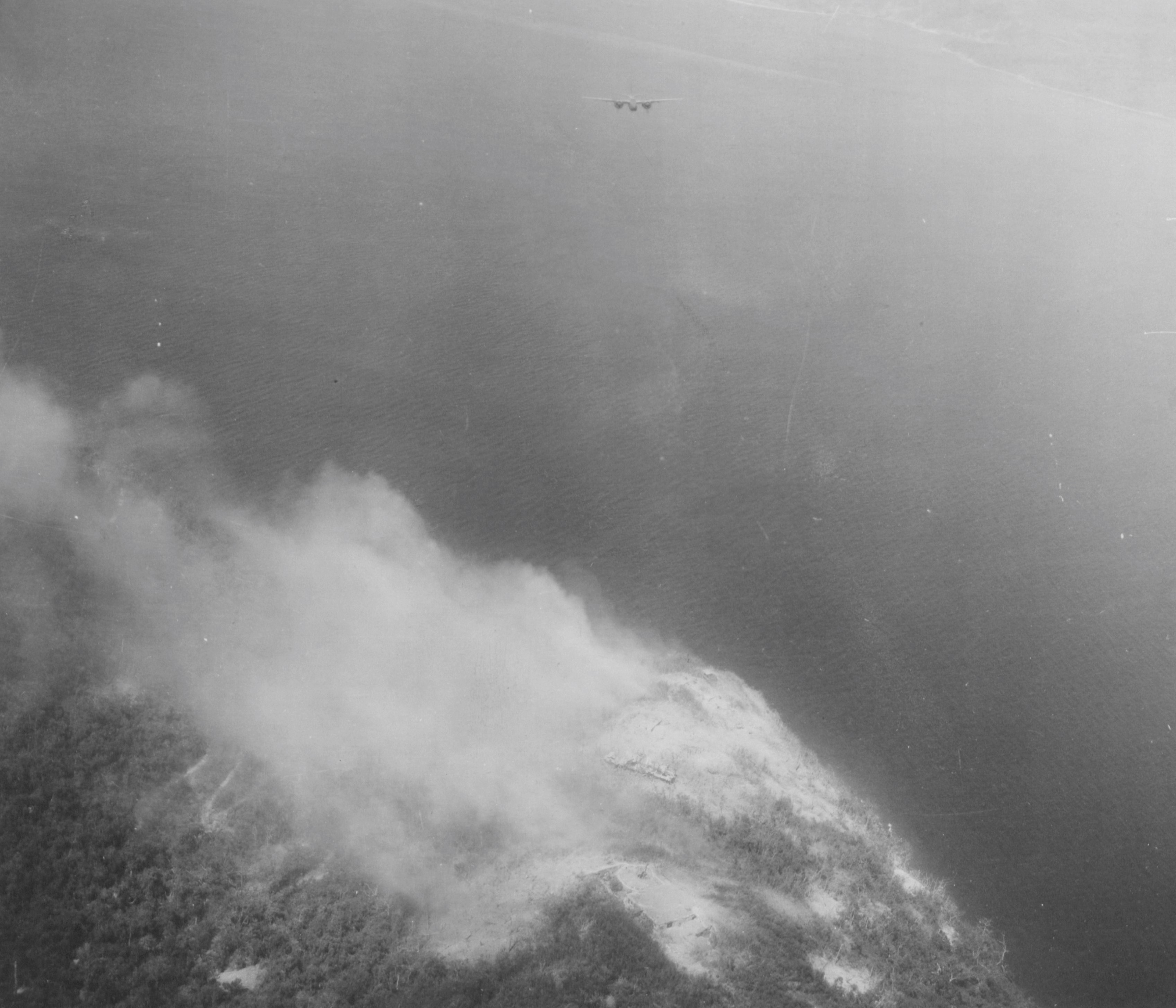 A-20 over Corregidor