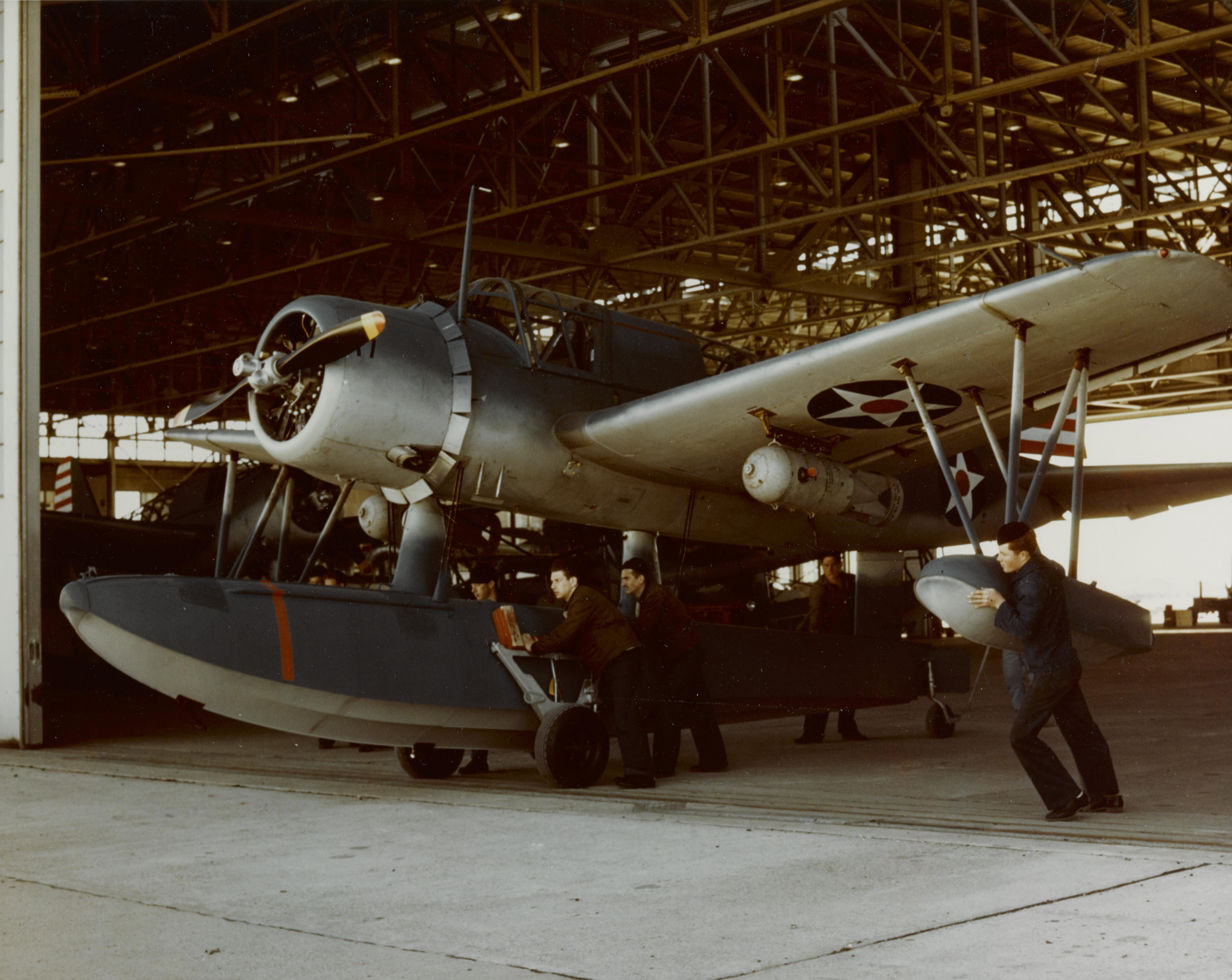 Vought OS2U "KINGFISHER" Floatplane, circa 1942