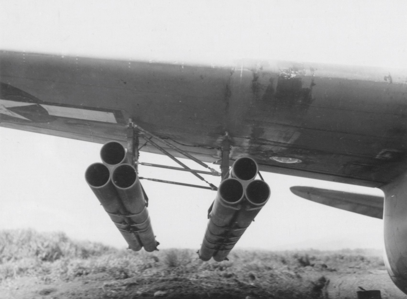 A-20 rocket mounting