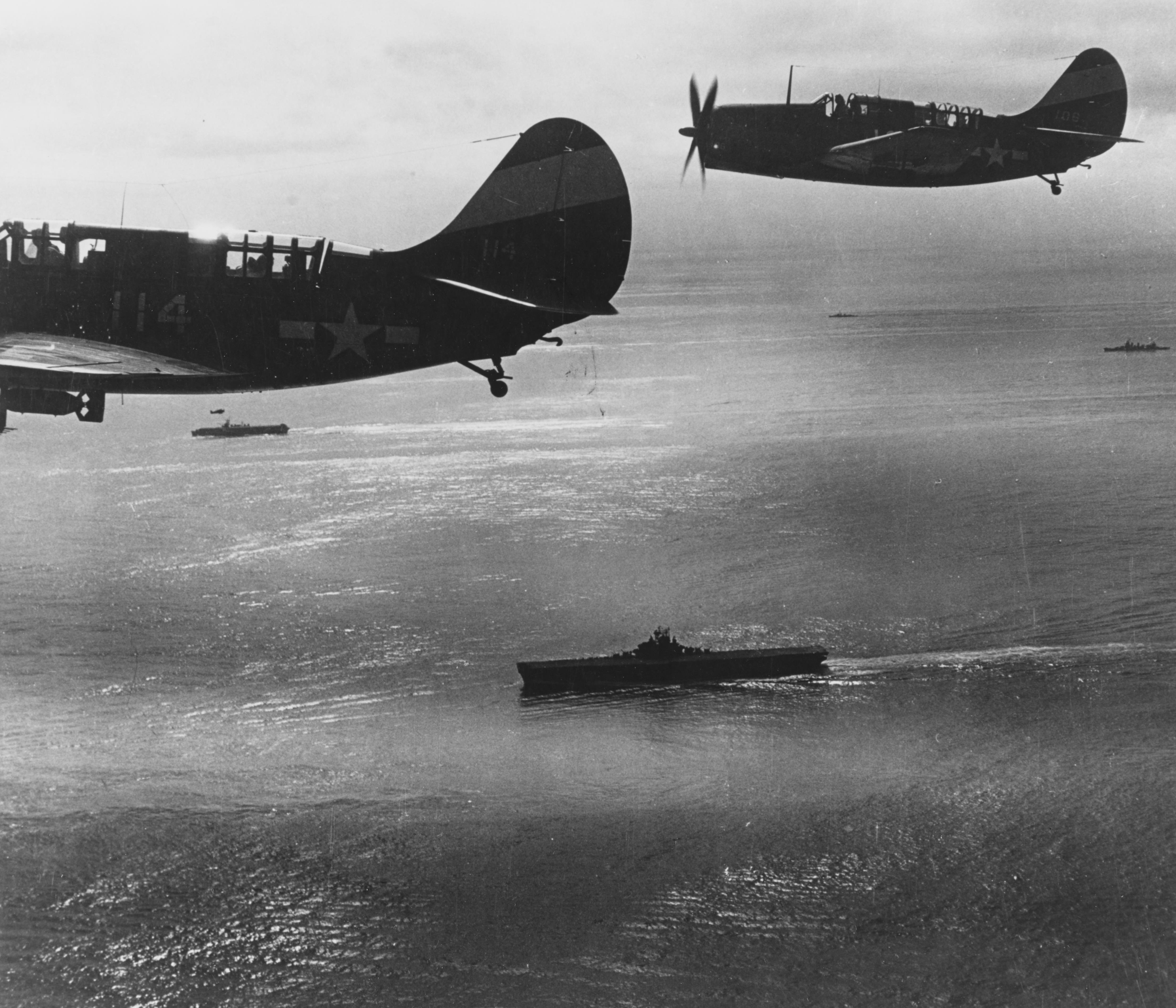 Carrier raids on Japan, 16-17 February 1945.
