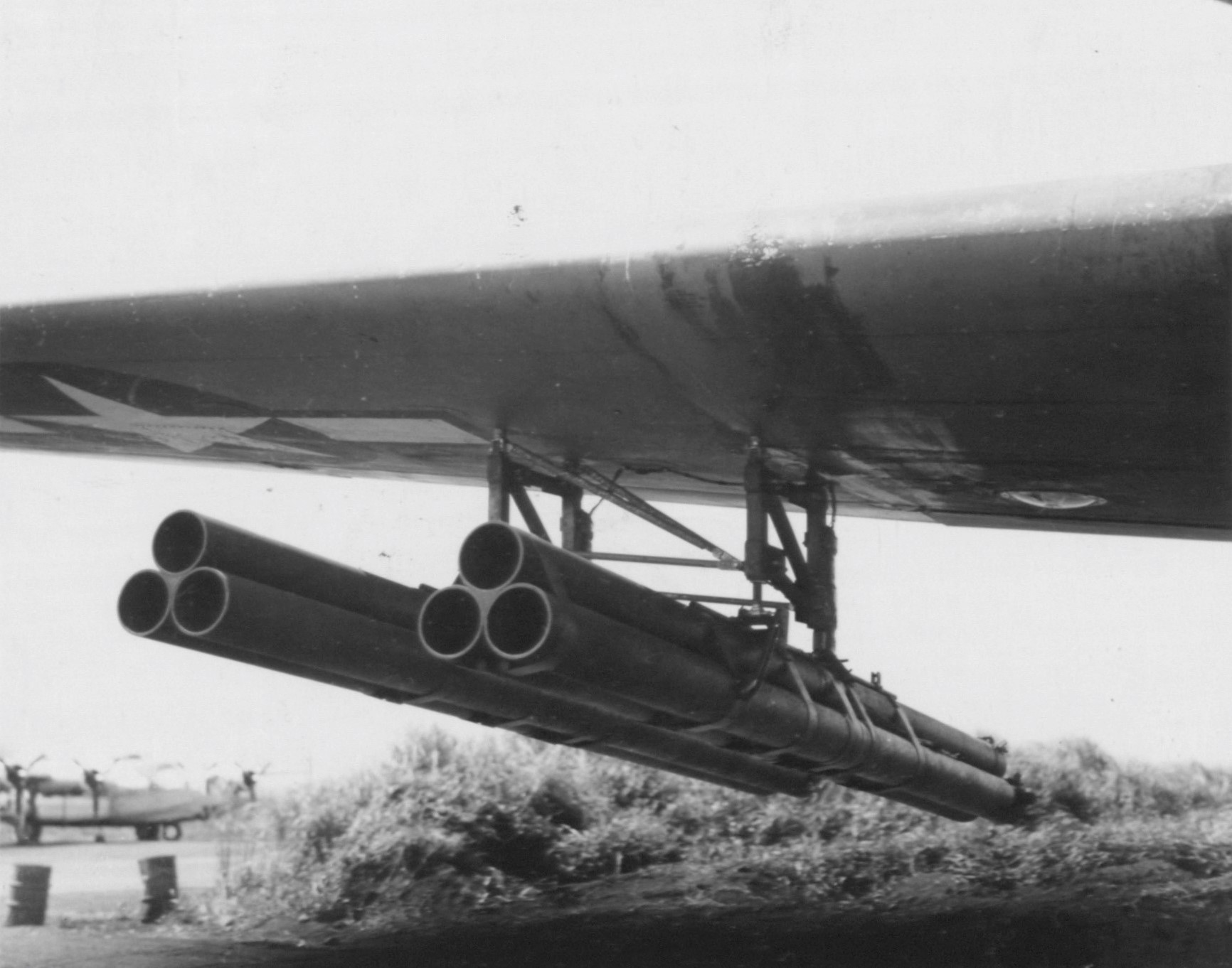 A-20 rocket mounting