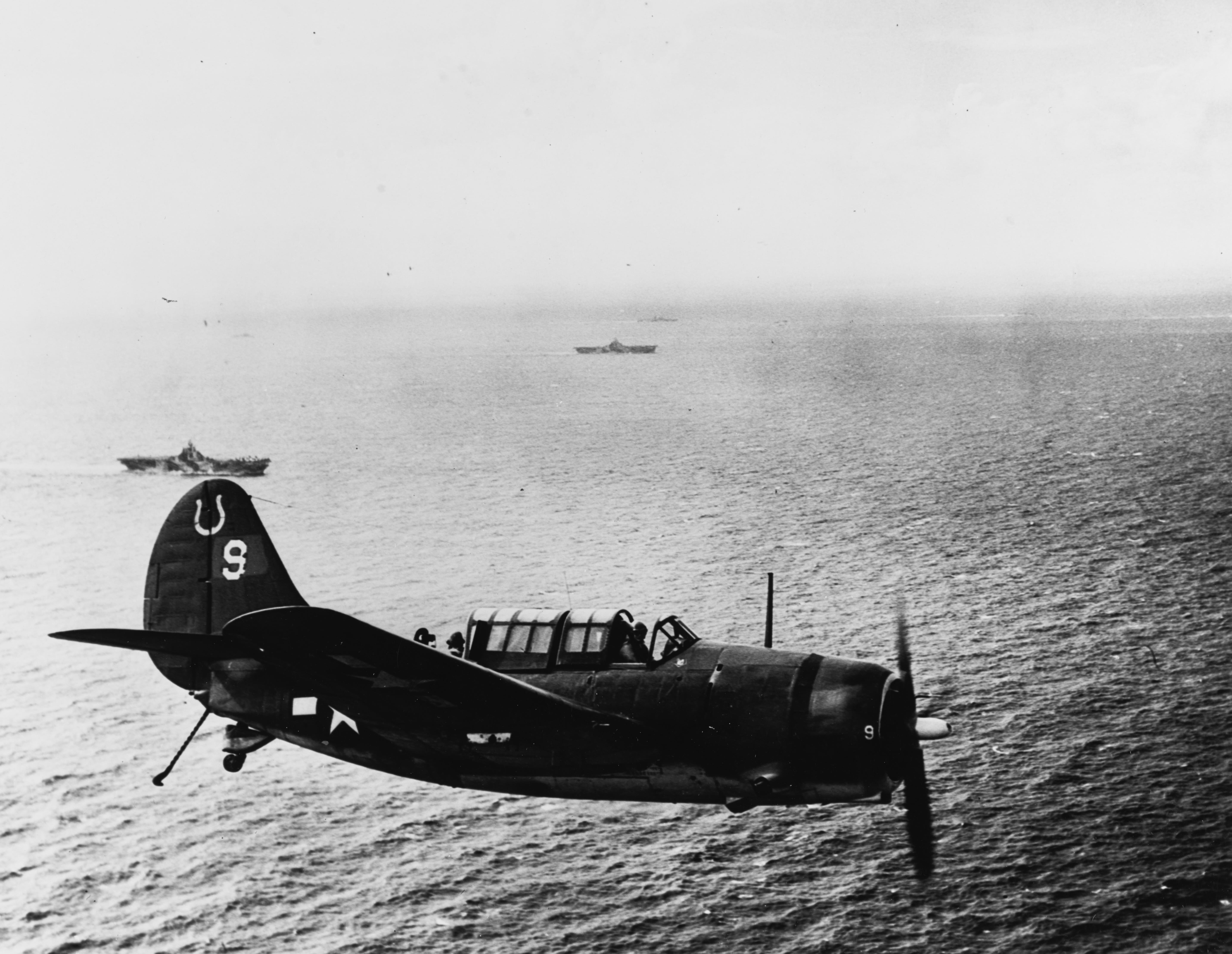 SB2C from USS HANCOCK (CV-19)