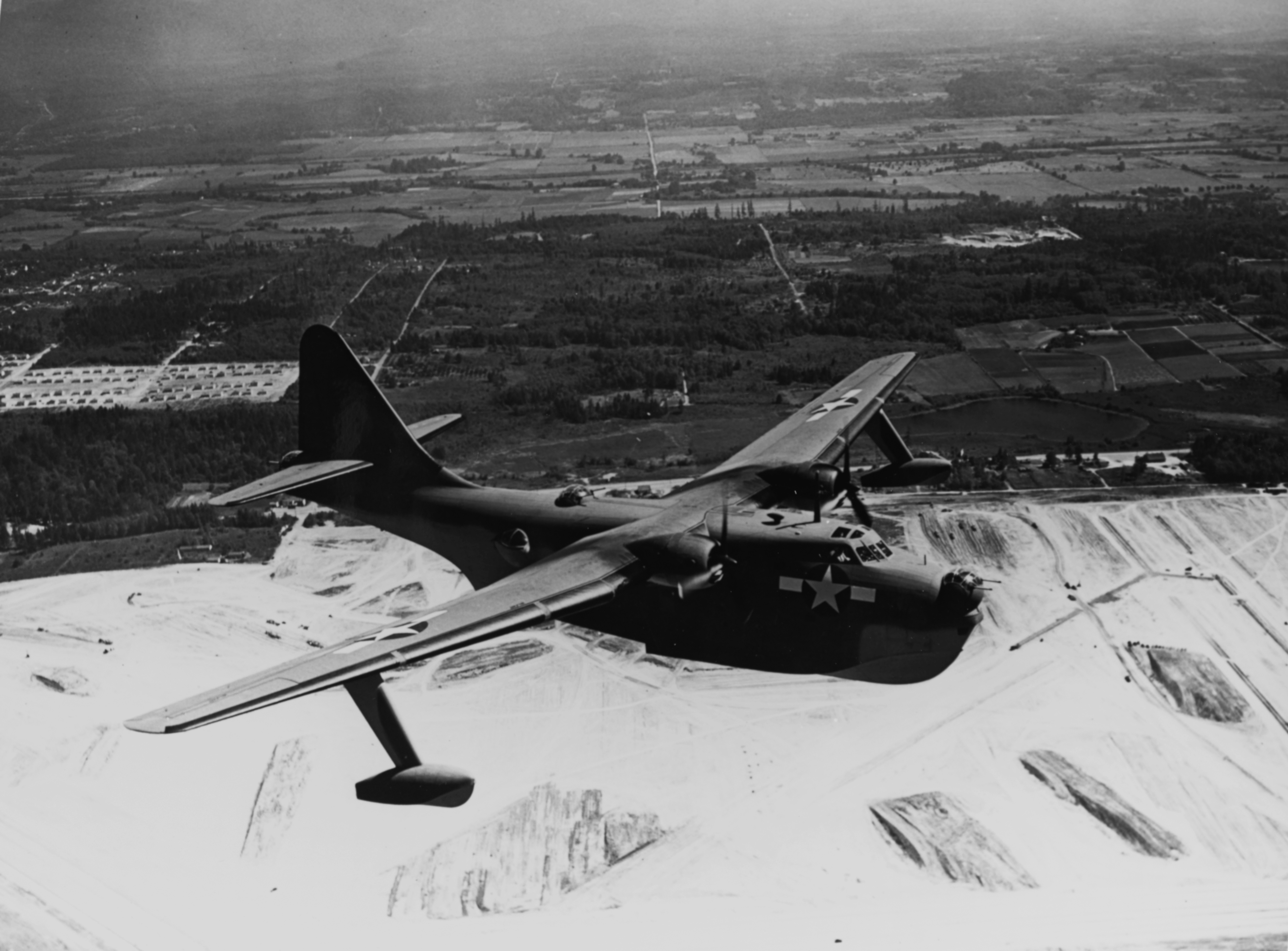 XPBB-1 in Flight