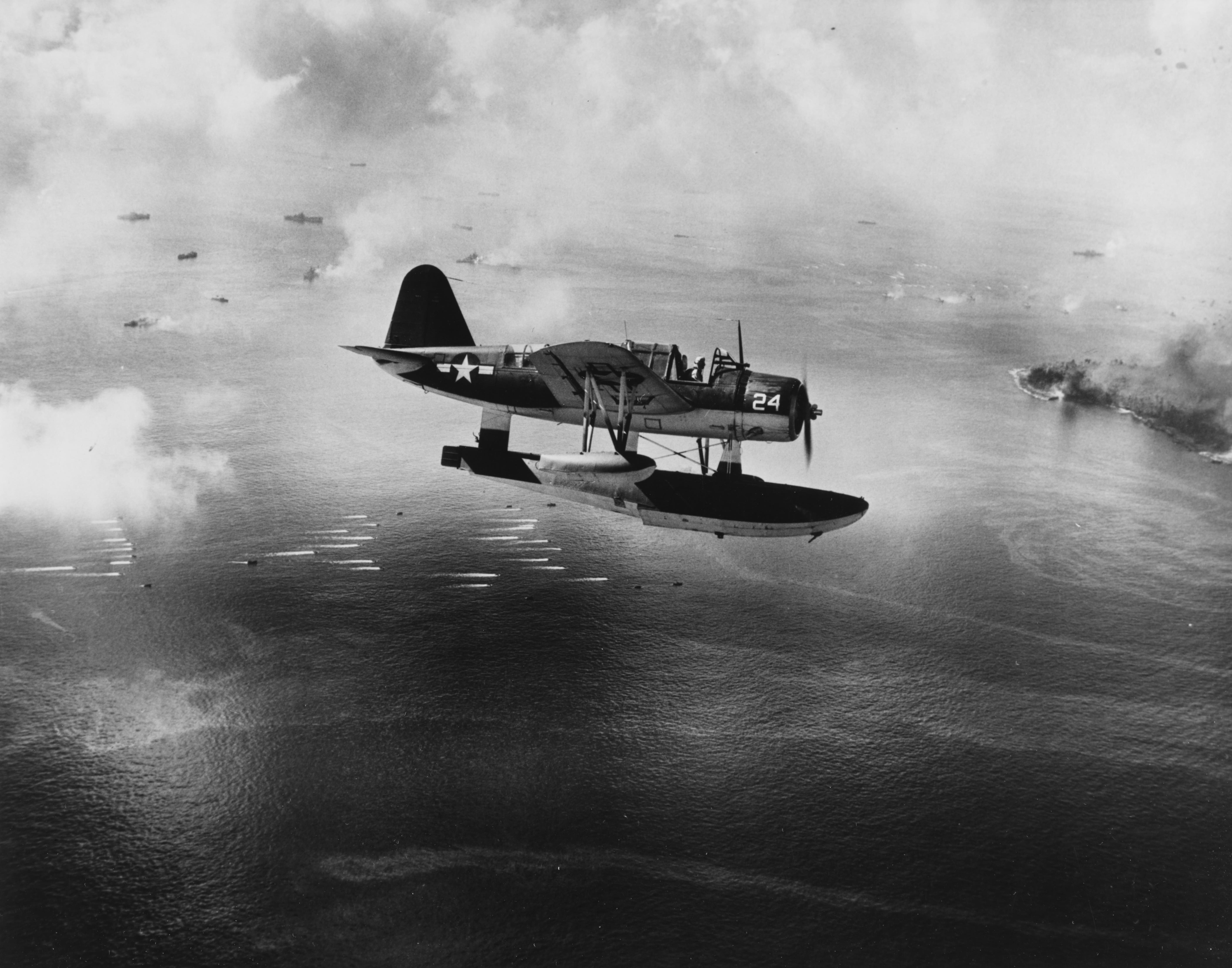 Invasion of Angaur, Palau Islands, September 1944.