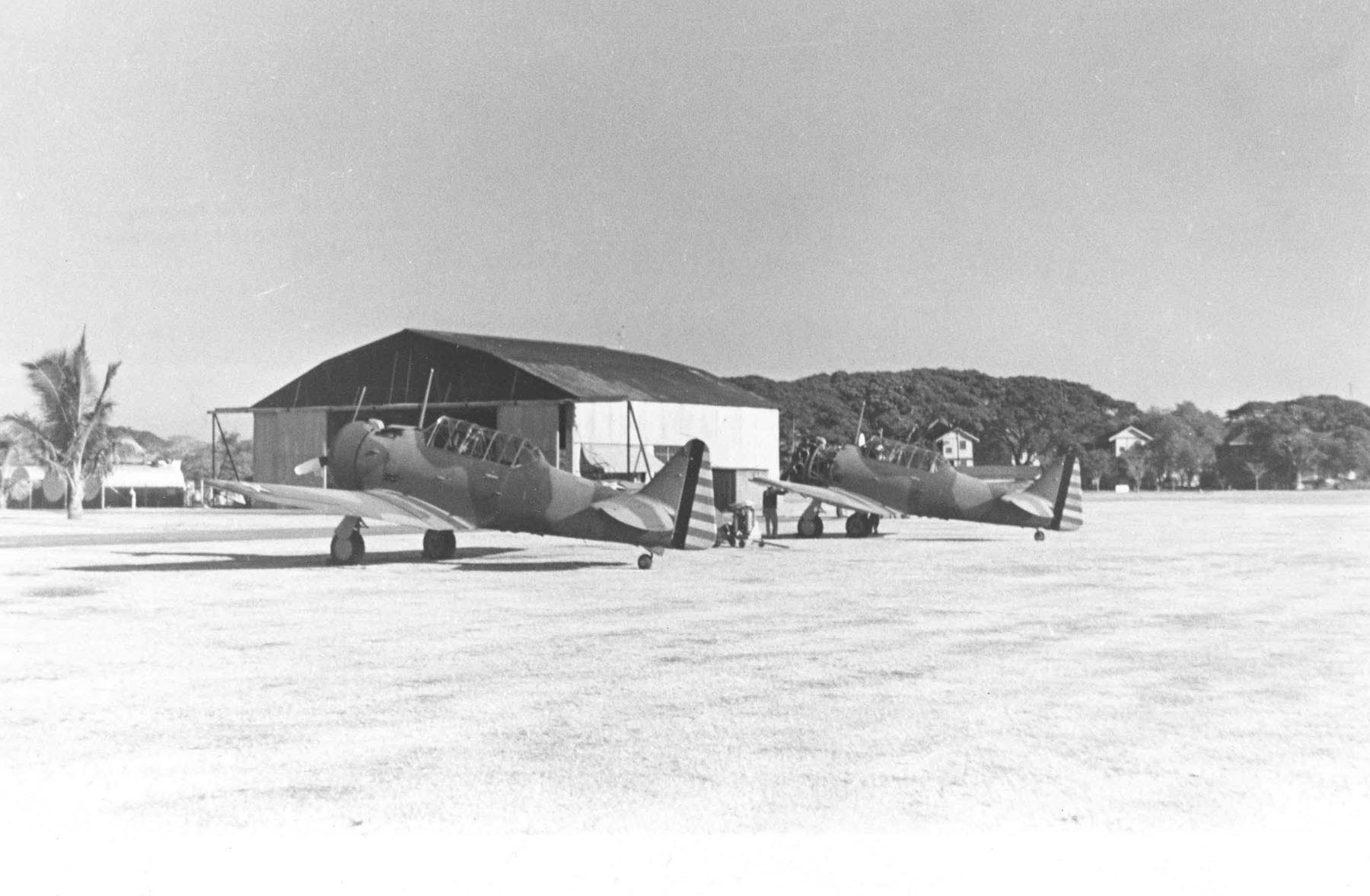 North American A-27s at Nichols Field