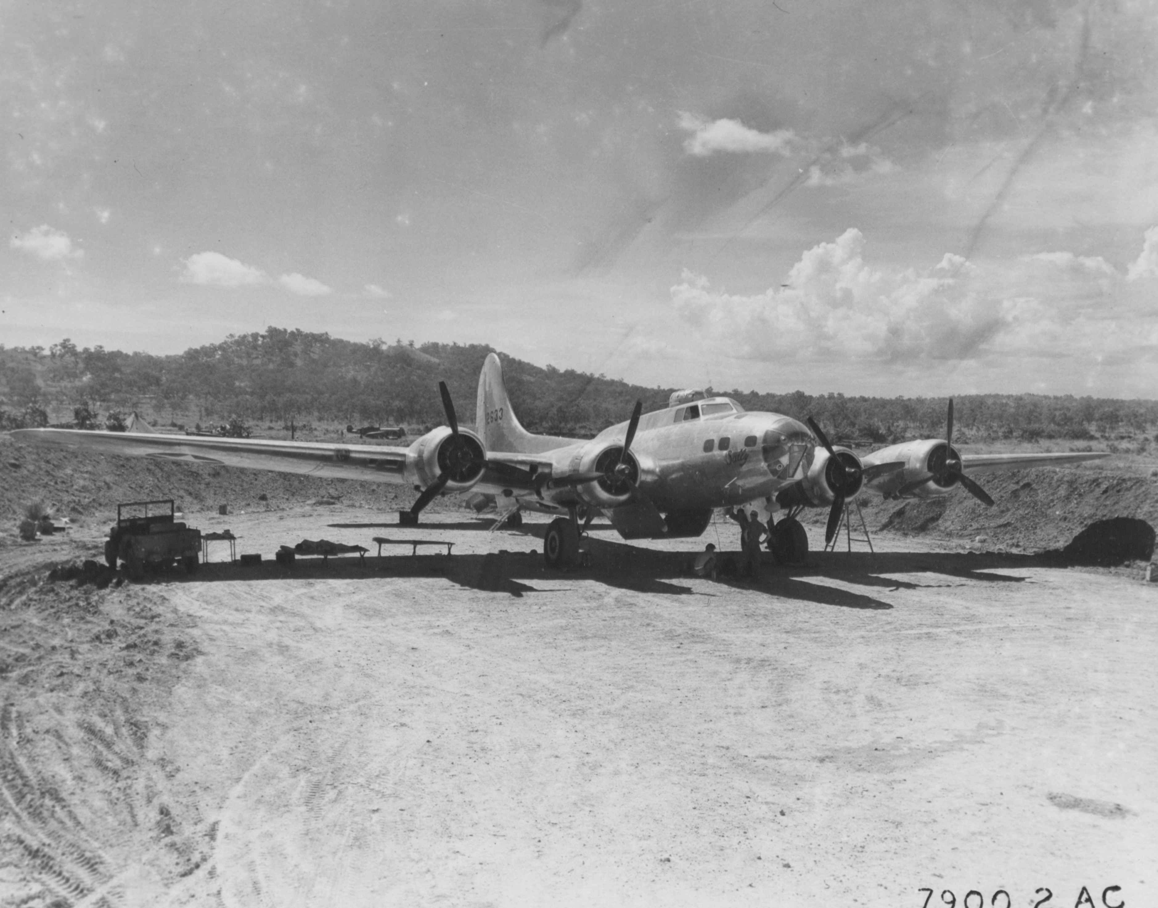 Kenny's personal B-17