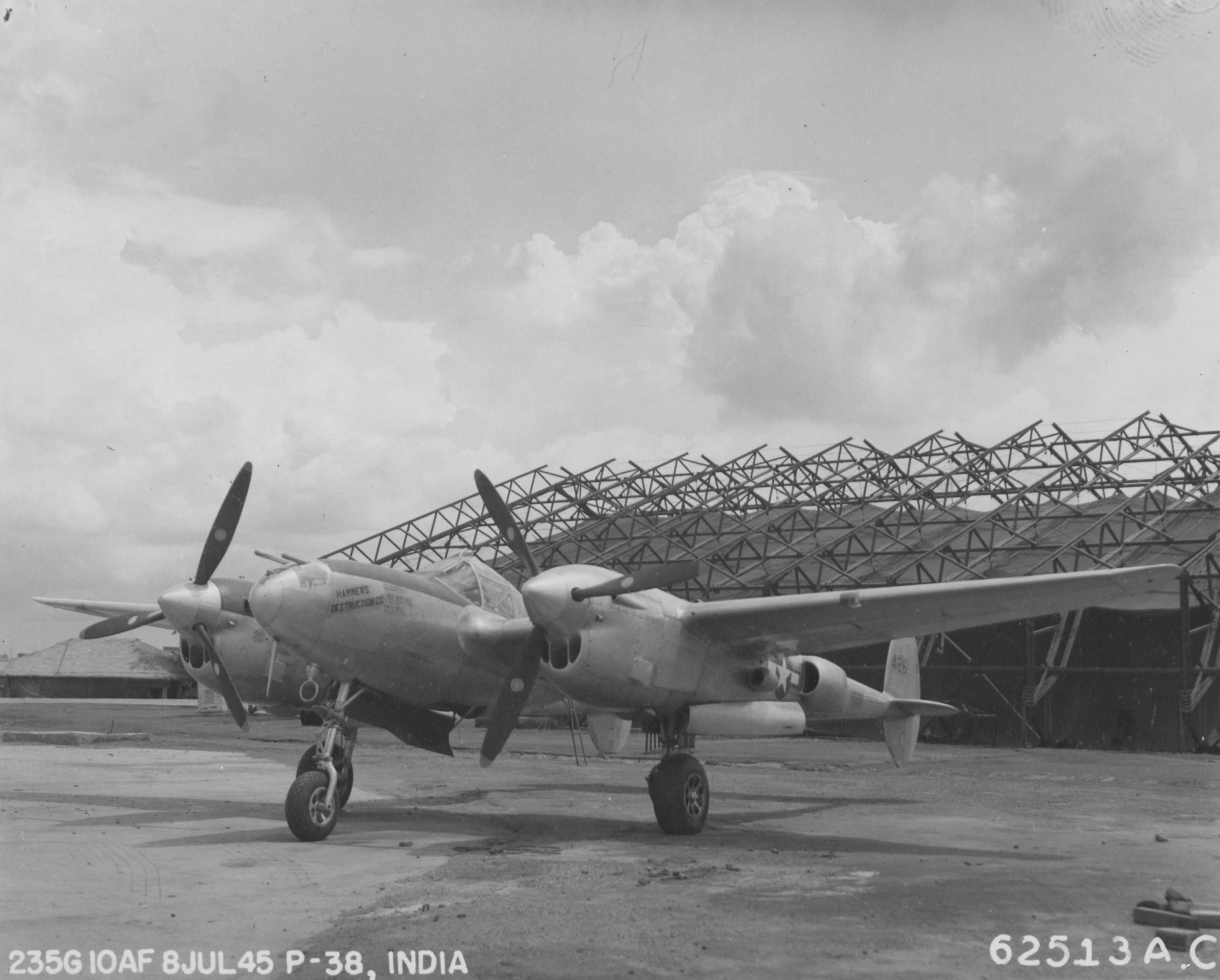 P-38 in India