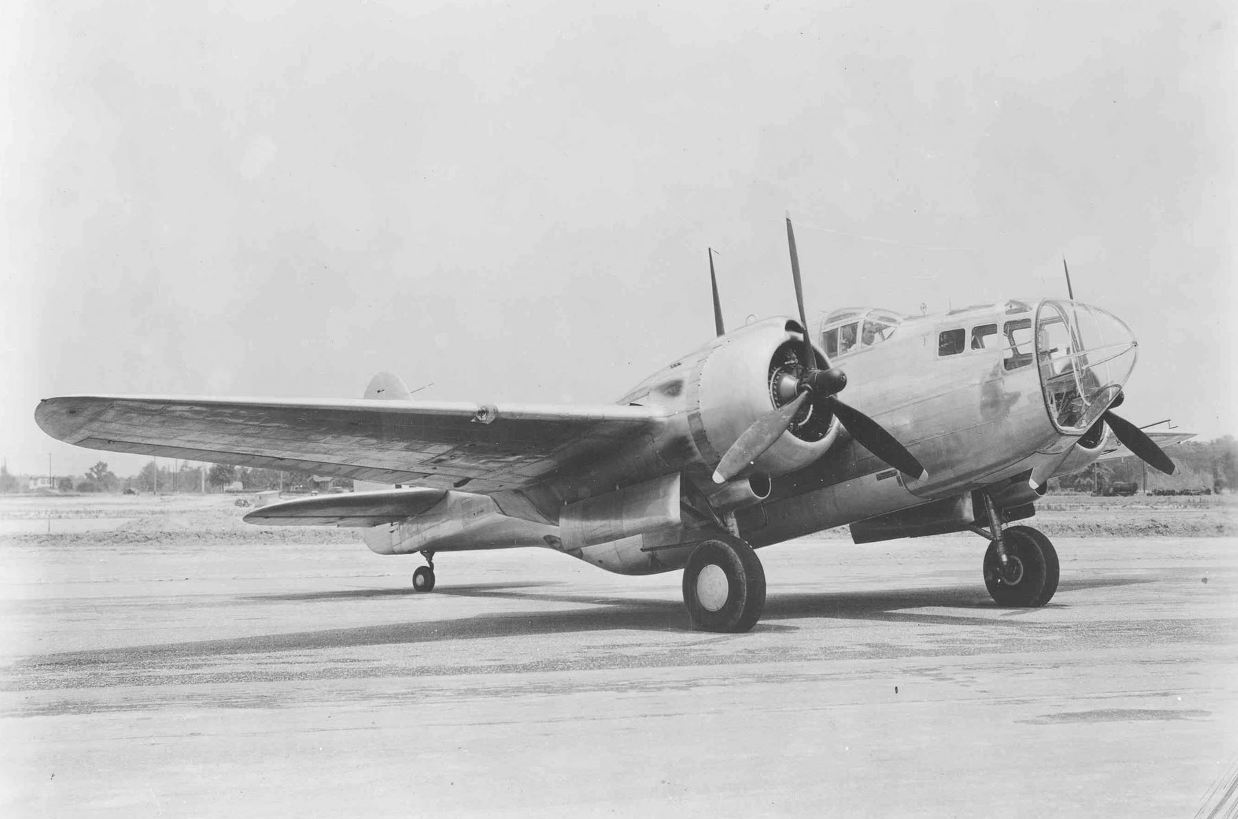 Probably a Martin Baltimore Mk. I or II. Photograph taken June 14, 1941.
